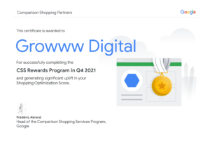 CSS Rewards, Q4 2021, Growww Digital